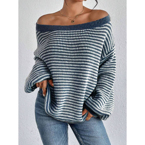 BELLE | STRIPED PULLOVER