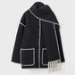 AMALIA | LUXURY AUTUMN/WINTER COAT WITH SCARF